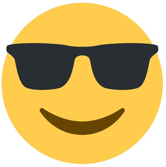 smile w sunglasses